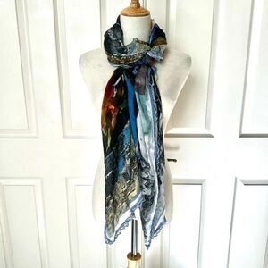 Sandy & Sid miami colorful scarf